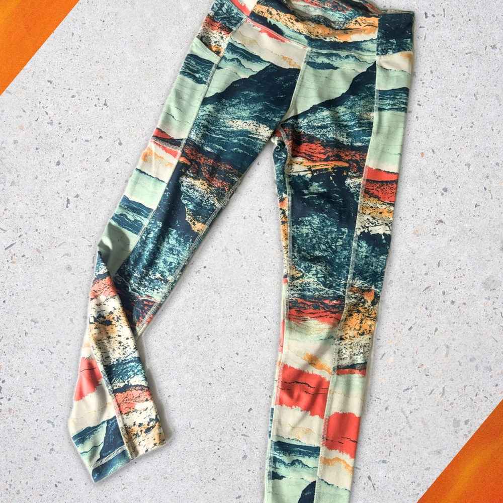 Columbia multicolour printed Windgates II Leggings